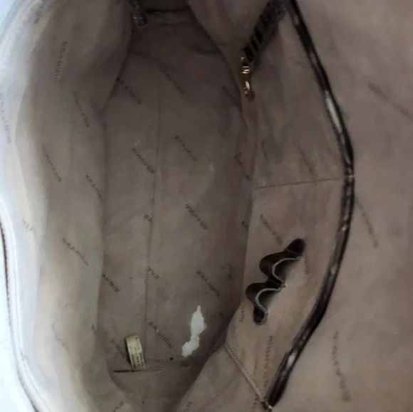 Brahmin Duxbury Green/Gray Satchel Bag - Picture 7 of 10